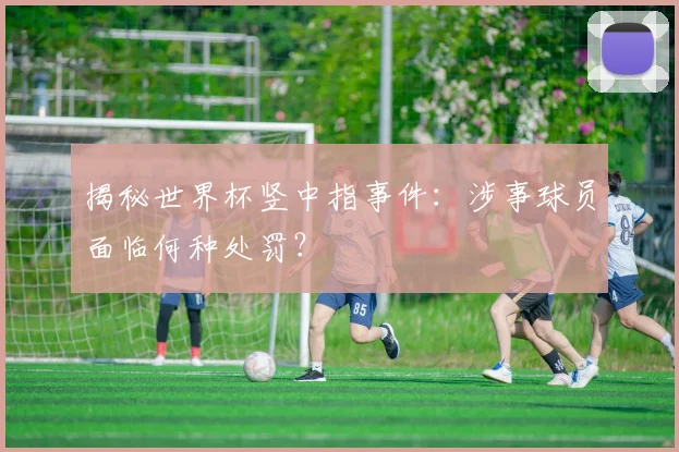 揭秘世界杯竖中指事件:涉事球员面临何种处罚?